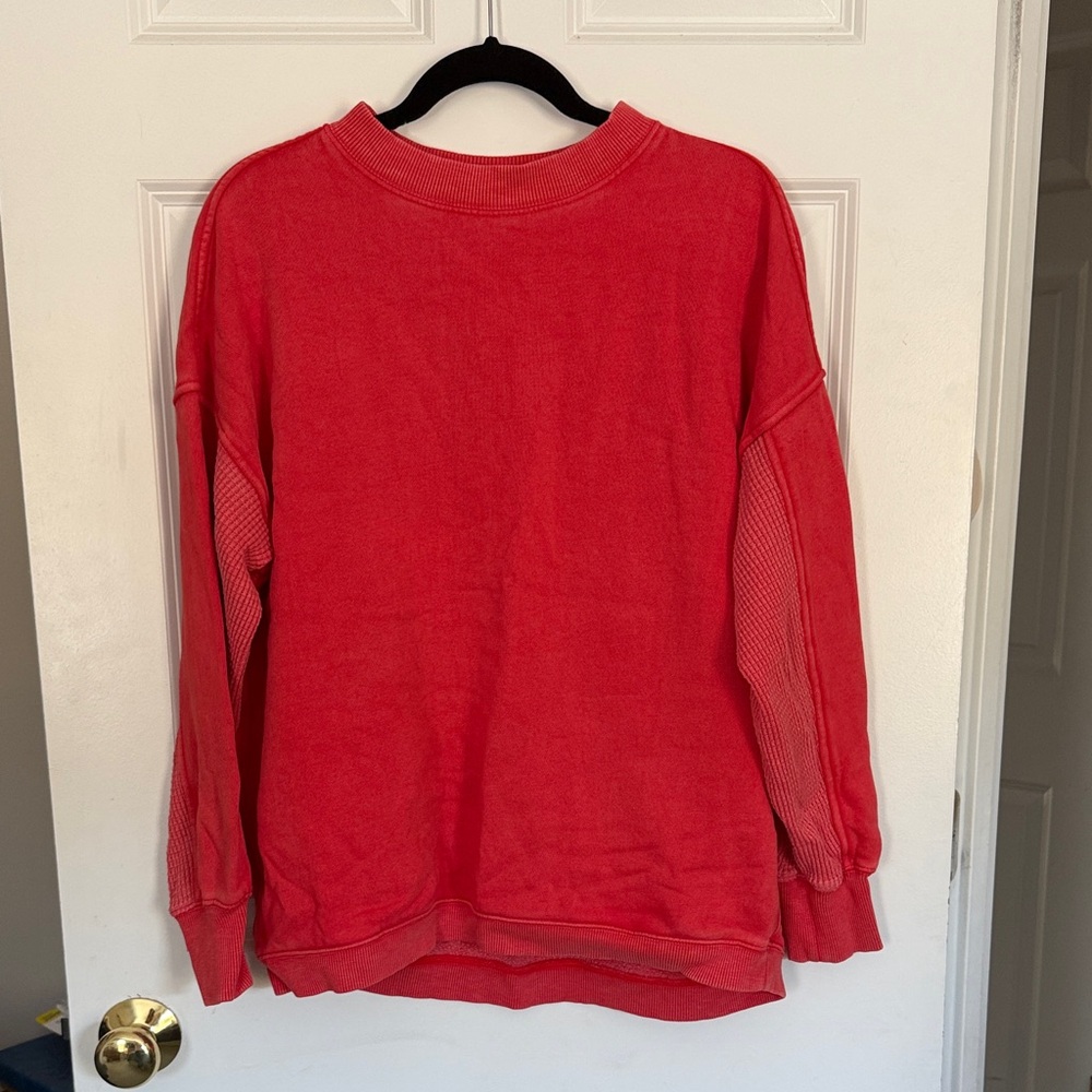 Red Aerie Crewneck Sweatshirt